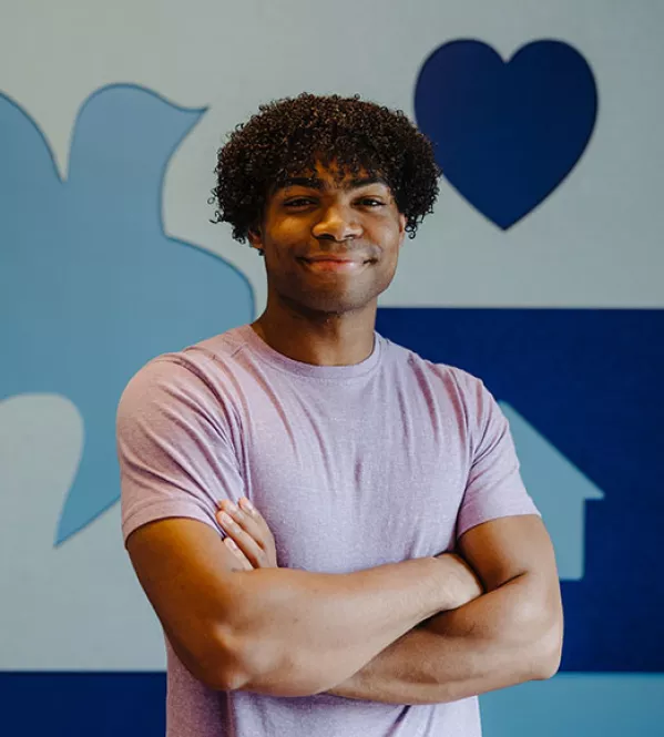 Former homeless teen at Covenant House | Doante today to help struggling, homeless youth