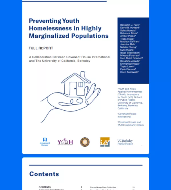 Preventing Youth Homelessness in Highly Marginalized Populations