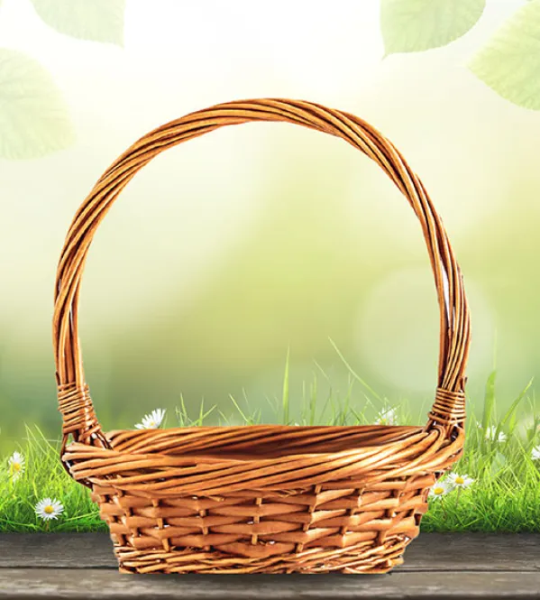 Empty Easter basket | Covenant House - Your donation will be 2X Matched!
