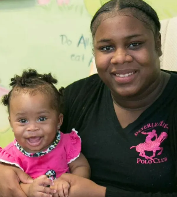 young mother and baby | Covenant House - Donate to support young homeless families in our care