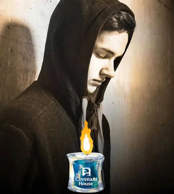 Candlelight vigil for homeless youth | Covenant House