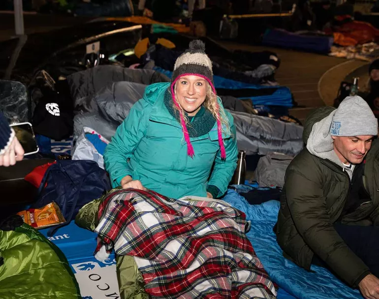 Covenant House Sleep Out Volunteer