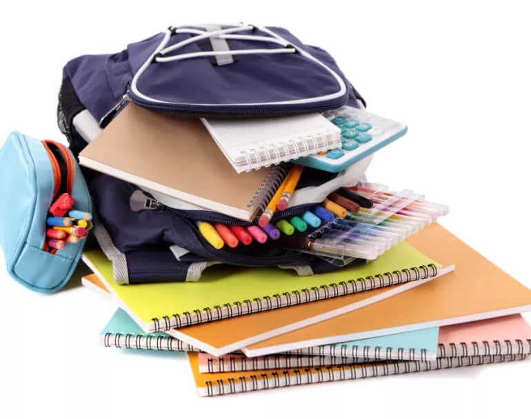 School supplies for homeless youth