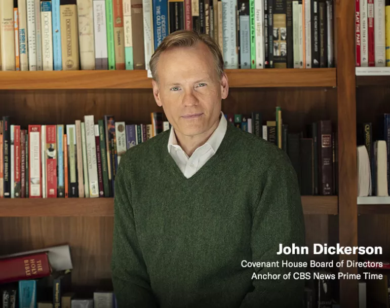 John Dickerson Supports Covenant House