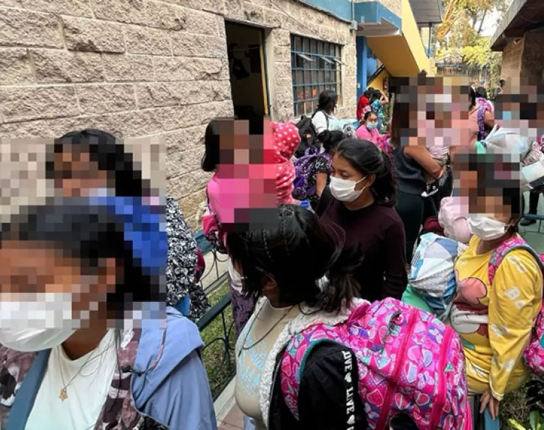 Covenant House Guatemala girls evacuating site due to toxic chemicals in nearby warehouse | Donate Now