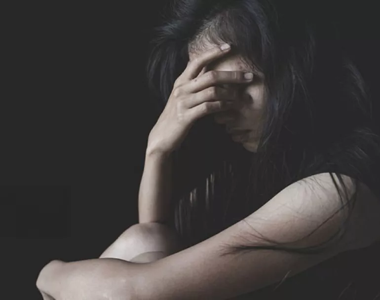 Sad human trafficking survivor | Covenant House