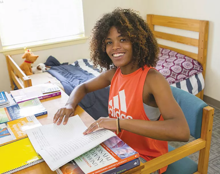 Former homeless girl in transitional housing | Covenant House