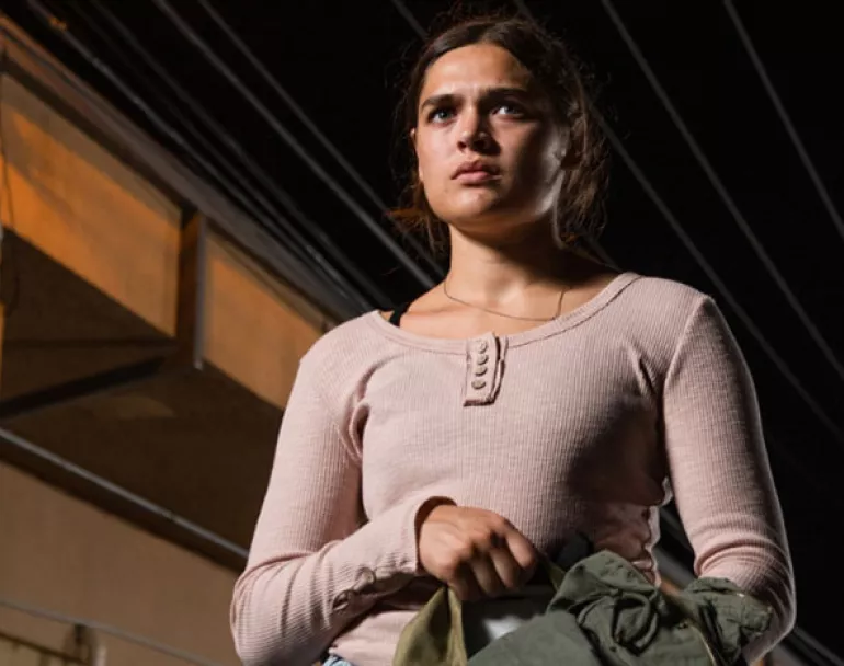 homeless teen on the street at night | Covenant House - Donate Now