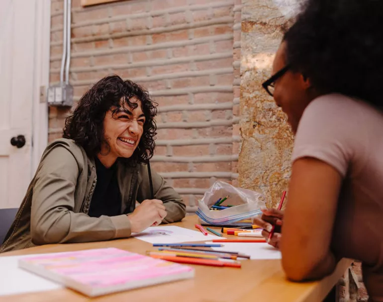 homeless youth drawing and coloring | Covenant House New Orleans
