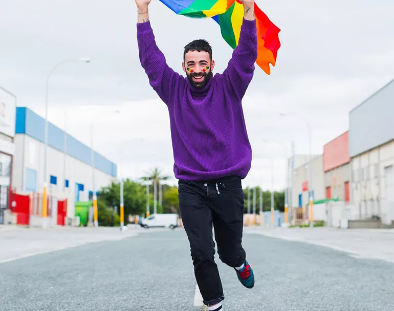 LGBTQ+ runner | Covenant House Strides for Pride