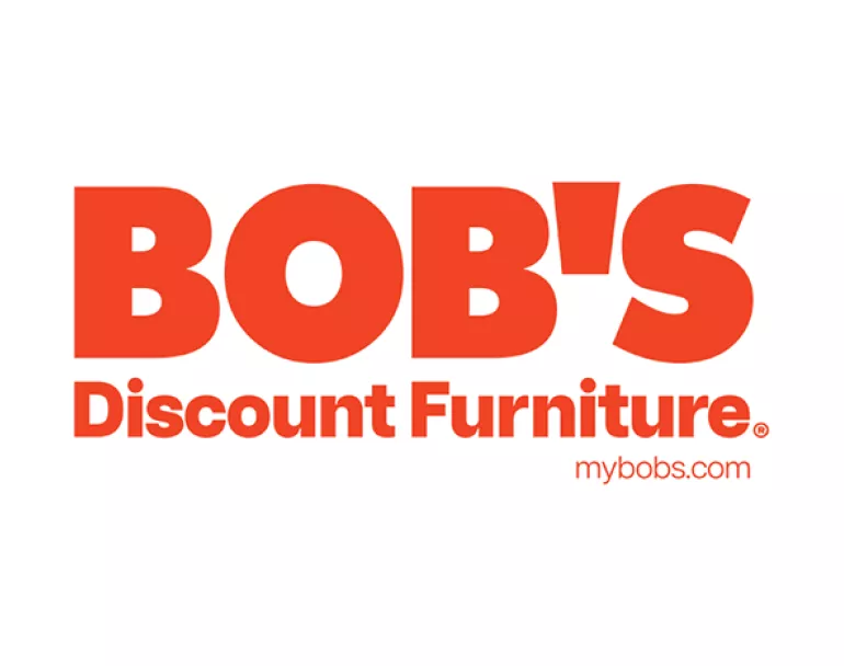 Bob's Discount Furniture logo | Covenant House corporate partner