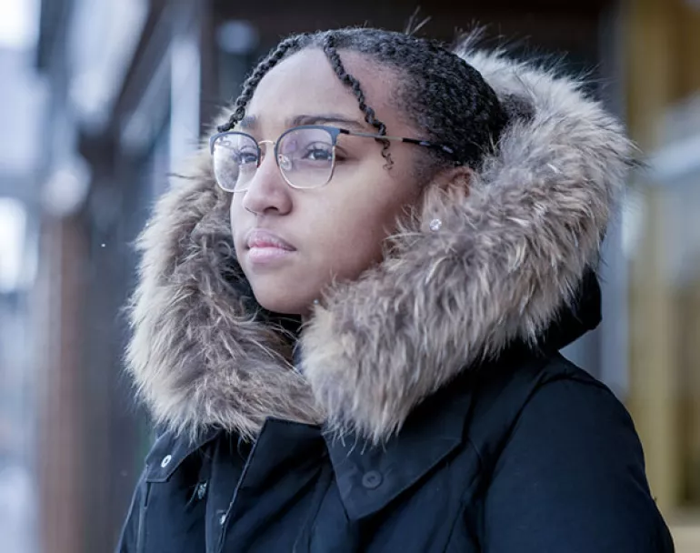 homeless girl outside | Covenant House - Donate to support homeless youth in our care