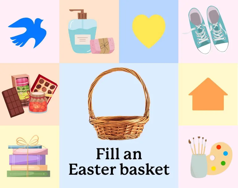Easter Basket for homeless youth | Covenant House
