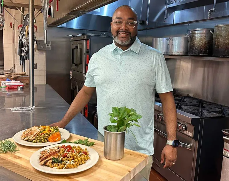 David Holt, food and facilities manager at Covenant House Michigan