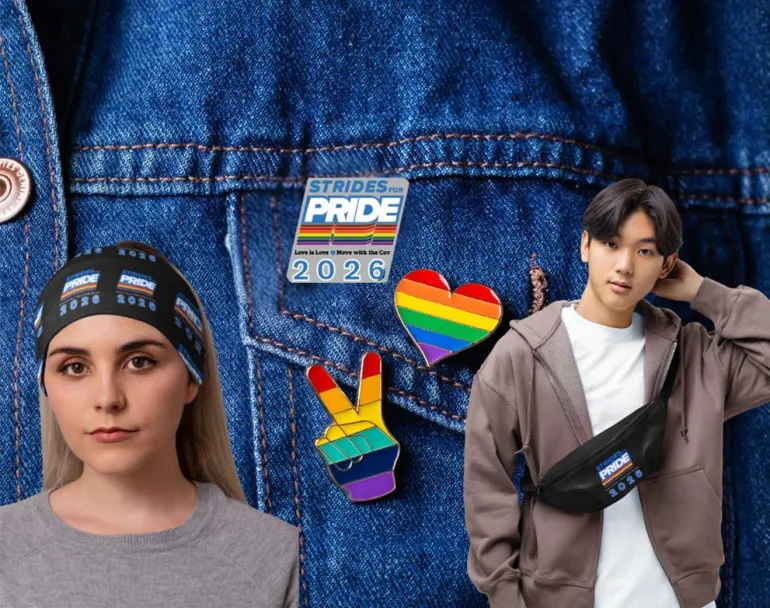 Strides for Pride Swag at Covenant House