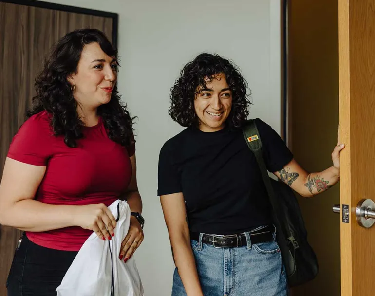 homeless young people in Covenant House Los Angeles