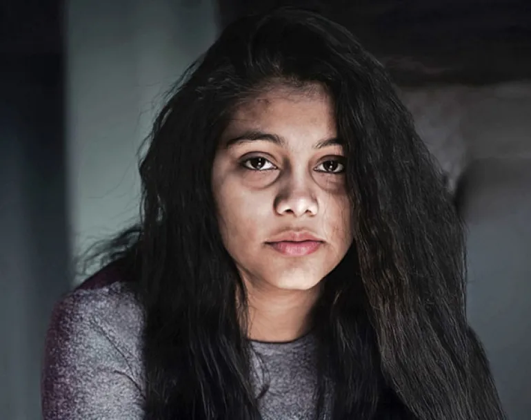 Sad homeless, trafficked youth | Donate today to help young survivors of human trafficking