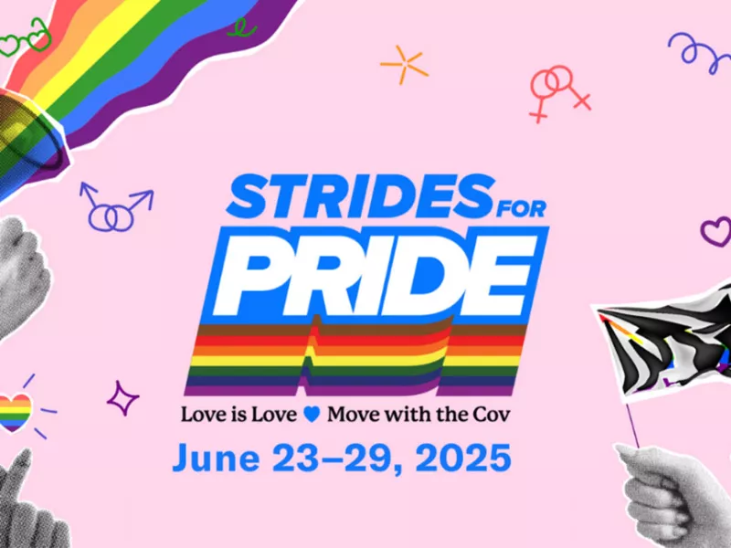 Covenant House Strides for Pride Event Banner