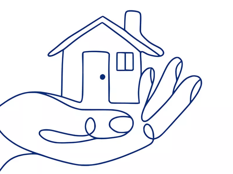 hand holding a house | Covenant House