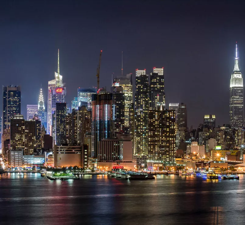 New York City Skyline - Covenant House reception with David Bocchi
