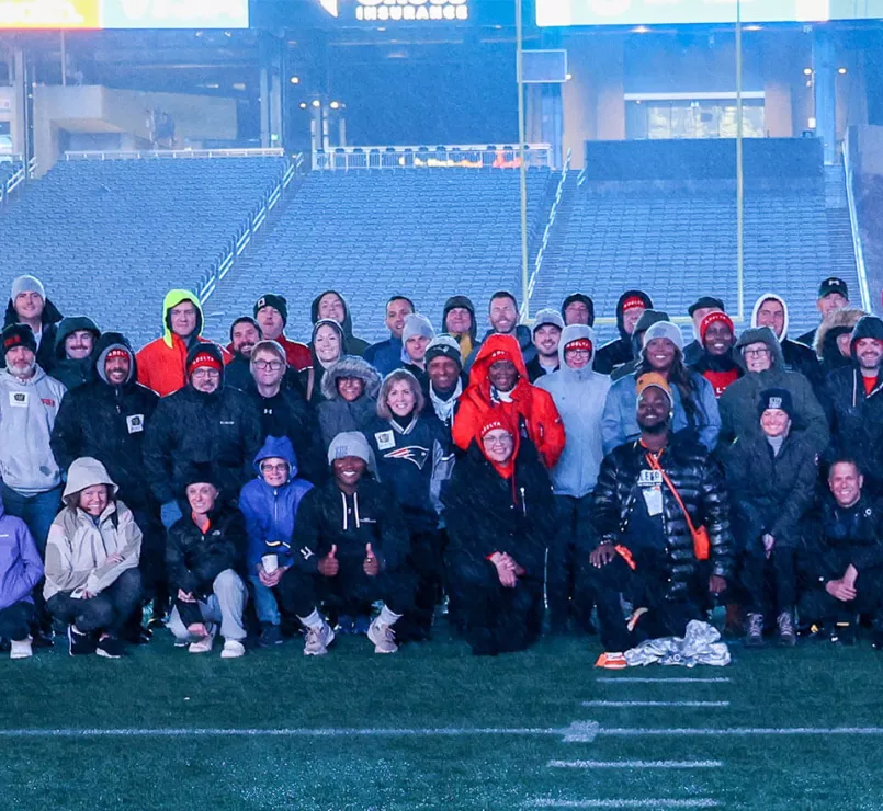 Covenant House Boston Sleep Out group photo