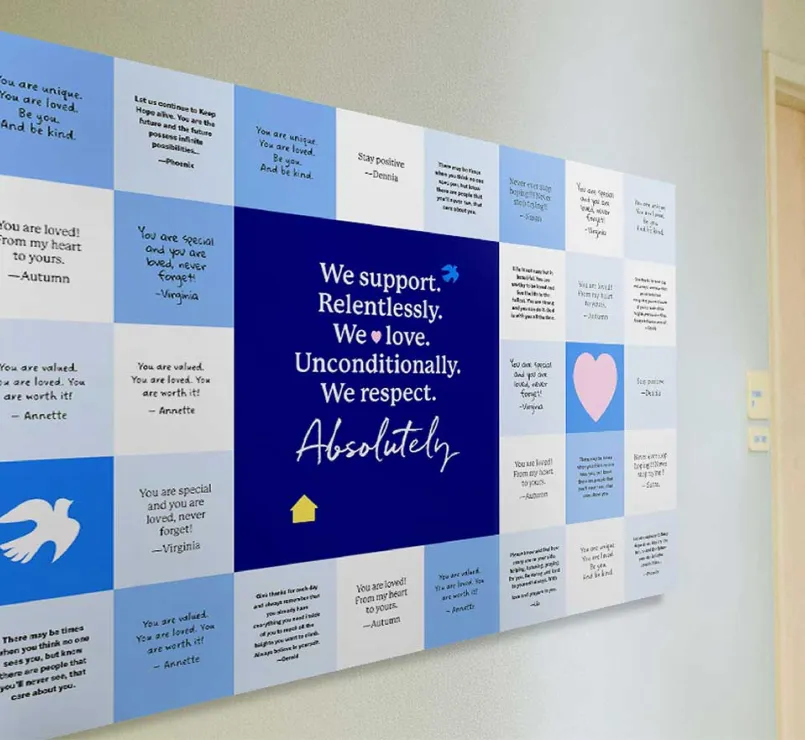 Covenant House Welcome Wall