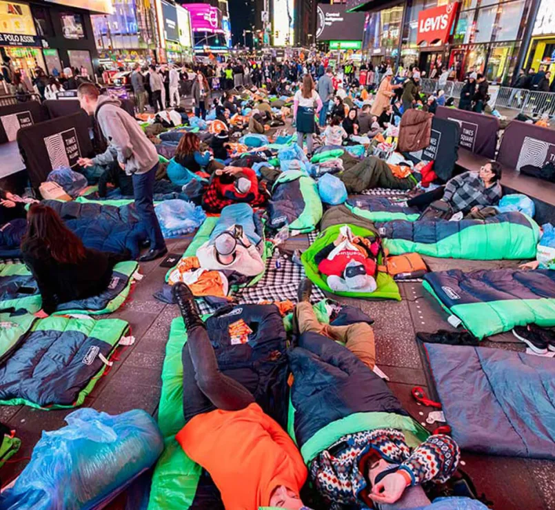 Covenant House Sleep Out in NYC