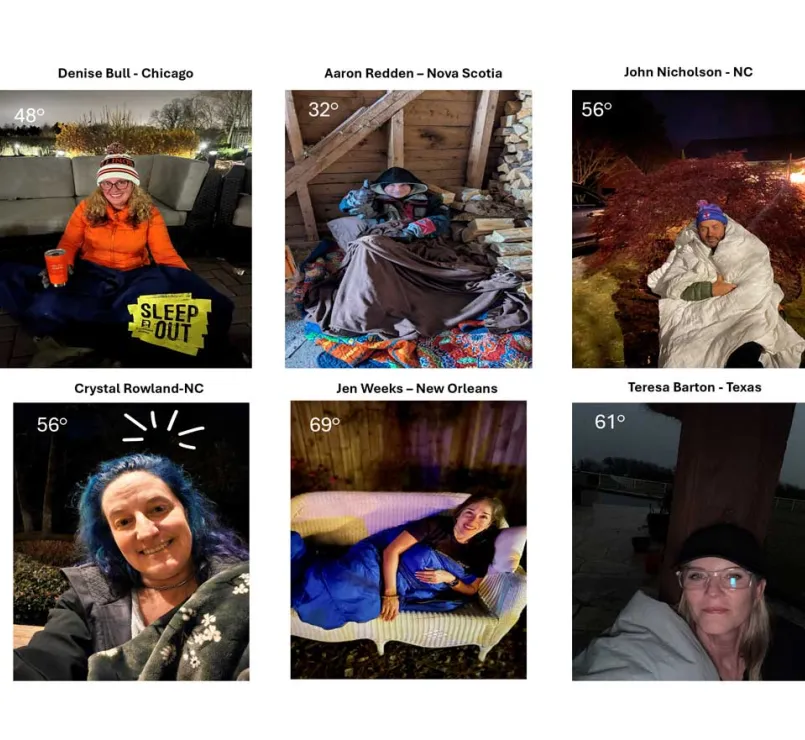 Create Your Own Sleep Out Kick-Off